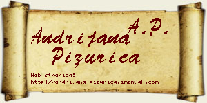 Andrijana Pižurica vizit kartica